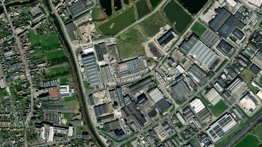 Місце для паркування вантажівок Romac Fuels NV в Veurne