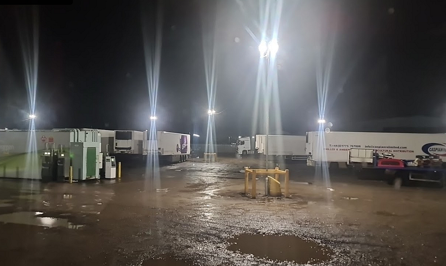 Area di parcheggio per autocarri Casp Holdings Ltd. Spalding