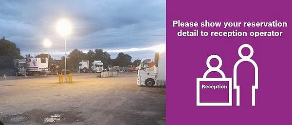 Area di parcheggio per autocarri Casp Holdings Ltd. Spalding