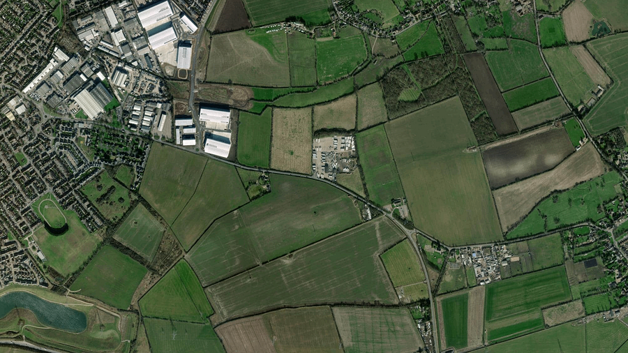Area di parcheggio per autocarri Glen Transport Services Ltd. Leighton Buzzard