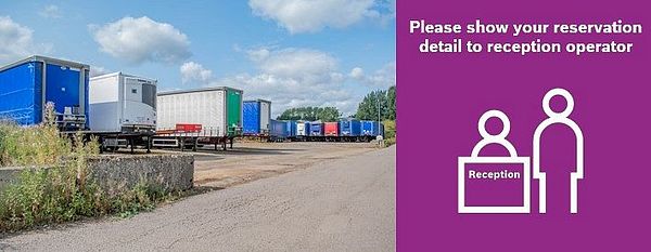 Area di parcheggio per autocarri EFM Traction Limited Daventry