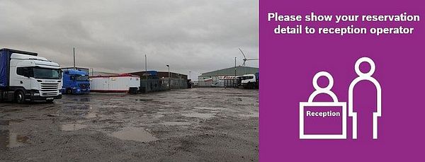 Truck parking lot Freight Exchange Ltd. in Rainham