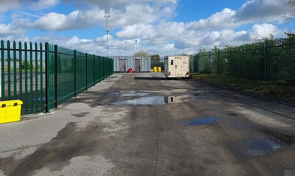 Truck parking lot Goldstar Truck Stop in Tilbury