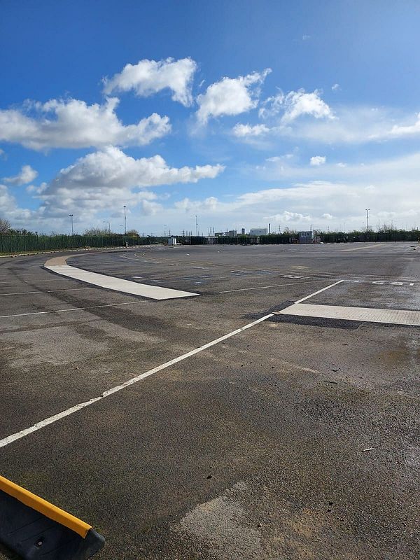 Truck parking lot Goldstar Truck Stop in Tilbury