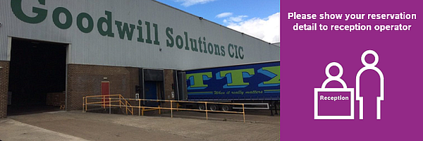 Area di parcheggio per autocarri Goodwill Supply Chain Solutions Ltd. Northampton
