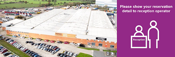 Area di parcheggio per autocarri Premier Logistics UK Limited Coalville