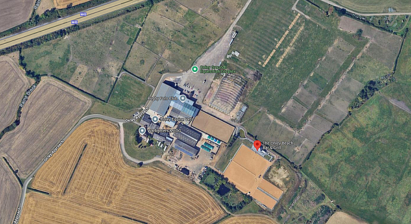 Area di parcheggio per autocarri M45 Truck Stop Rugby