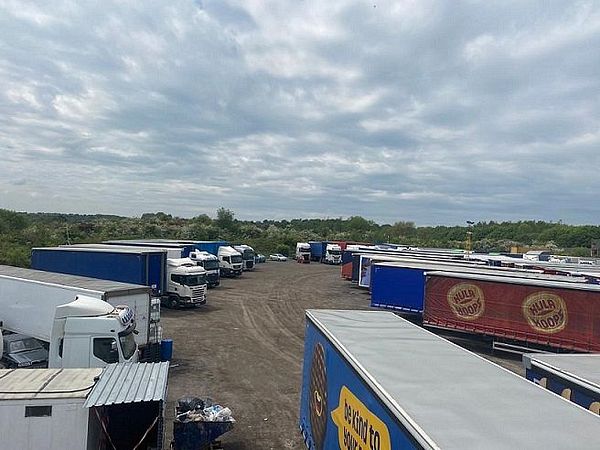 Area di parcheggio per autocarri Pearl Truck Stop Woodville Swadlincote