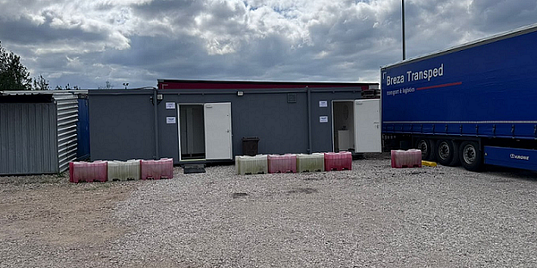 Area di parcheggio per autocarri Pearl Truck Stop Woodville Swadlincote
