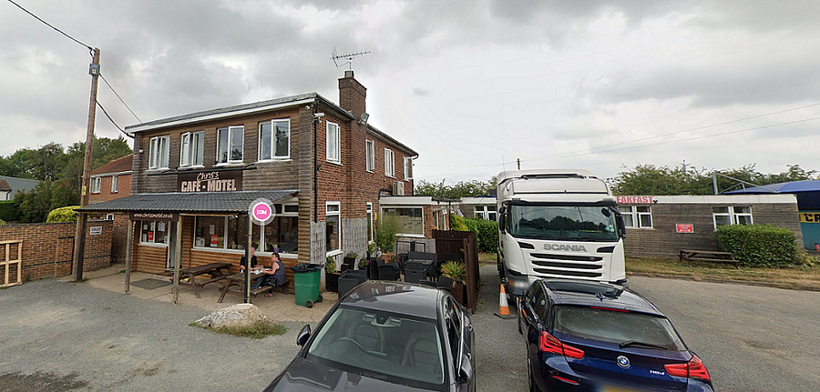 Area di parcheggio per autocarri Chris's Cafe & Motel High Wycombe