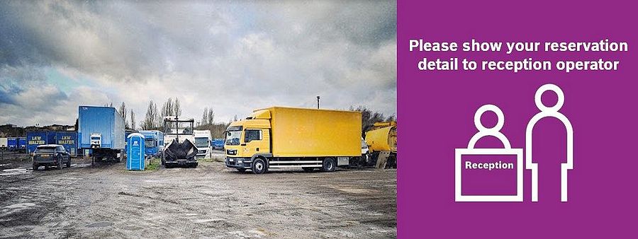 Area di parcheggio per autocarri Tovizi Transport Ltd. Swanscombe