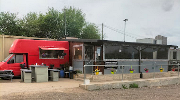 Truck parking lot EU Truckstop Ltd. in Swanscombe