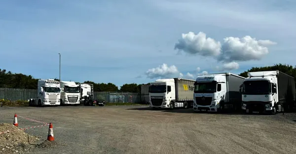 Parkareal Penrhos Truck Stop in Holyhead