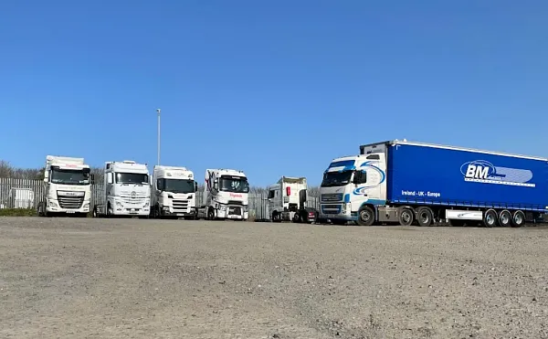 Parkareal Penrhos Truck Stop in Holyhead