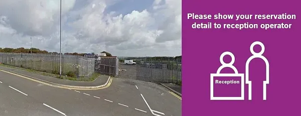 Parkareal Penrhos Truck Stop in Holyhead