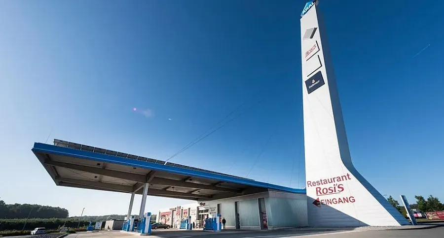 Місце для паркування вантажівок Autohof в Rheda-Wiedenbrück