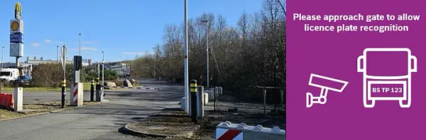 Parkareal SVG Autohof Lohfeldener Rüssel in Lohfelden