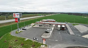 Parkareal Autohof in Lederhose