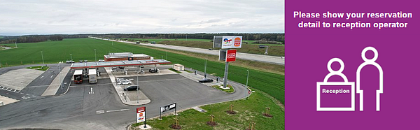 Parkareal Autohof in Lederhose