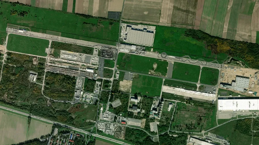 Місце для паркування вантажівок TIR Krzywa в Gromadka