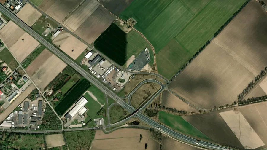 Truck parking lot TIR in Kórnik