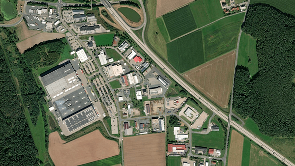 Parkareal Truckcenter Bauer in Wernberg-Köblitz