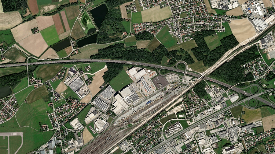 Area di parcheggio per autocarri Gebrüder Weiss Wels