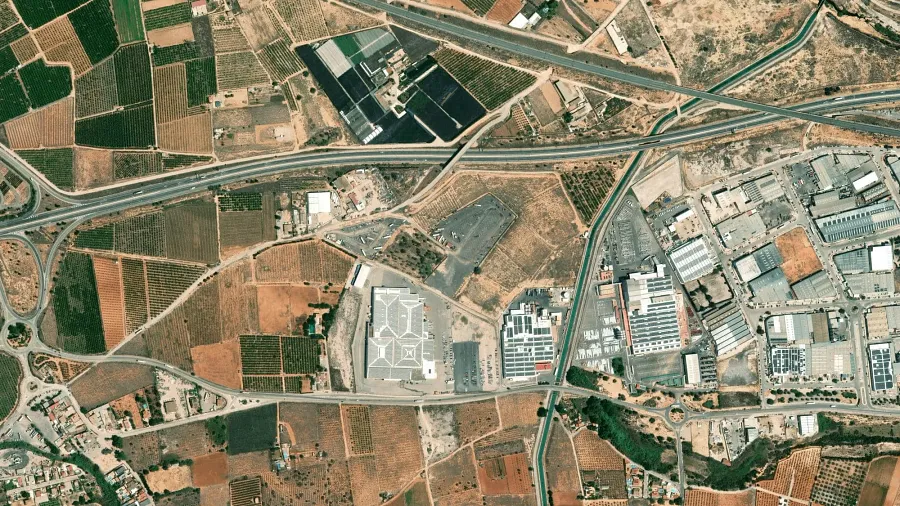 Area di parcheggio per autocarri Truck Park Trailer Aguilar Torrent