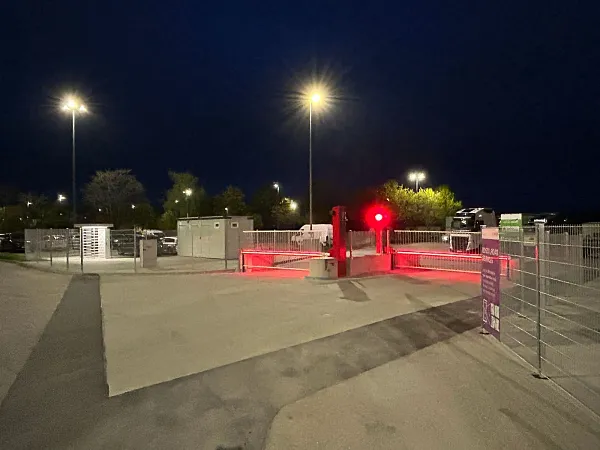 Місце для паркування вантажівок BSH Hausgeräte GmbH в Giengen an der Brenz