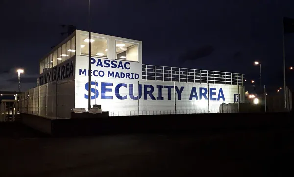 Truck parking lot MOEVE Truck Village PASSAC in Meco