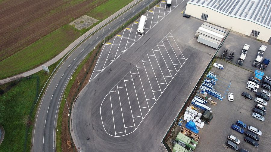 Area di parcheggio per autocarri Hartmann Koblenz