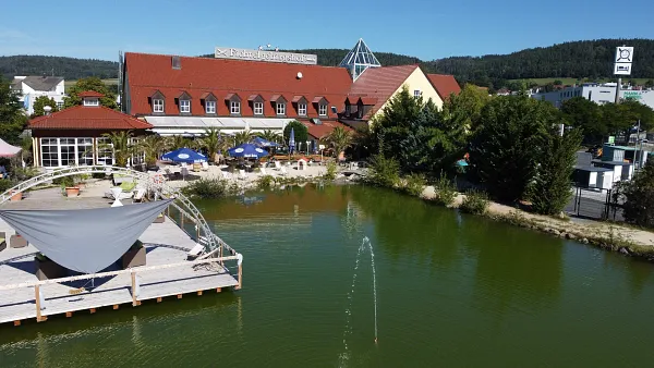 Truck parking lot Green Station in Himmelkron