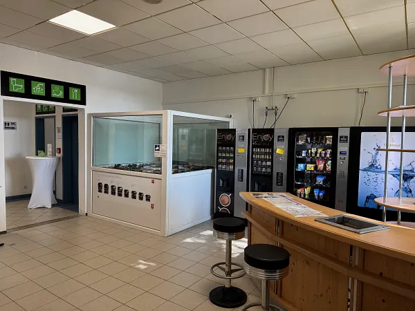 Truck parking lot Green Station in Himmelkron