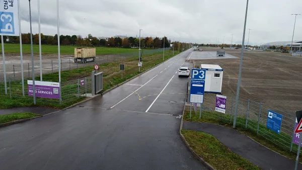 Area di parcheggio per autocarri Messe Karlsruhe Rheinstetten