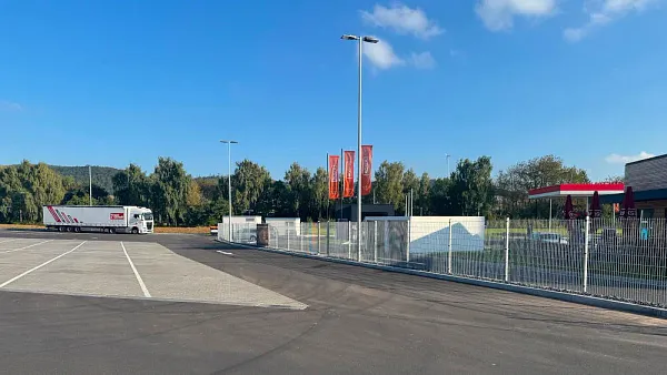 Parkareal ROSI'S Autohof in Niederaula