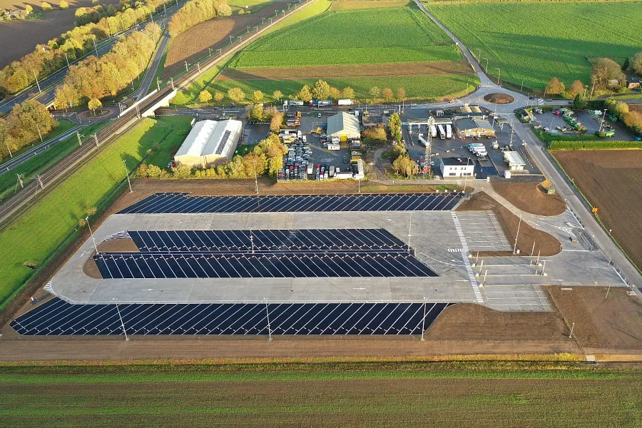 Parking dla ciężarówek Truck Park Liege w Remicourt