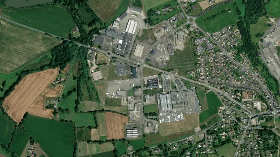 Parkareal Transports Roche in Gorron