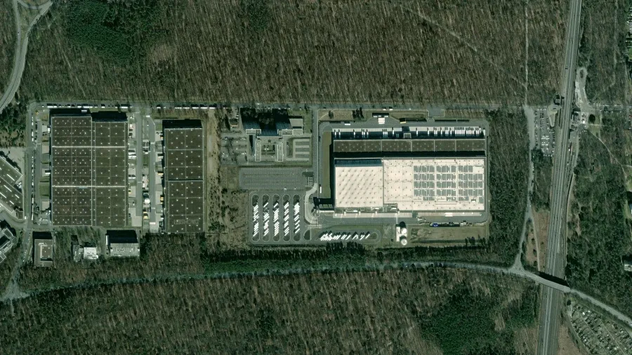 Parkareal REWE Logistikzentrum in Neu-Isenburg