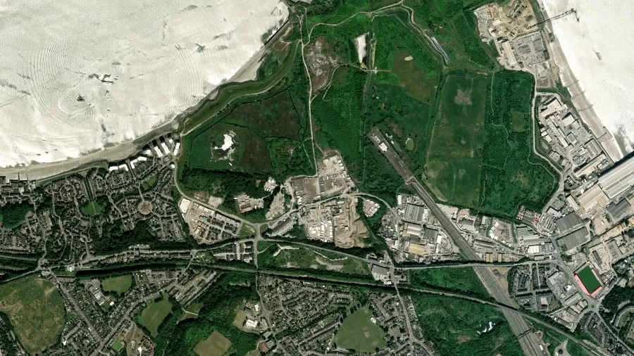 Area di parcheggio per autocarri EU Truckstop Ltd. Swanscombe