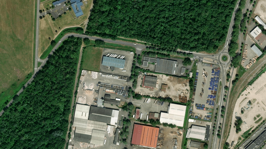 Area di parcheggio per autocarri Weber Transports Straßburg
