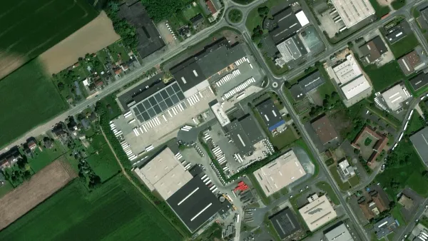 Truck parking lot Van Mieghem Saintes in Tubize