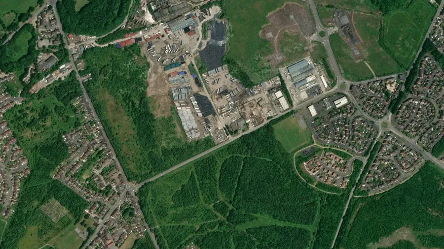 Zona de parcare pentru camioane Pearl Truck Stop Woodville în Swadlincote