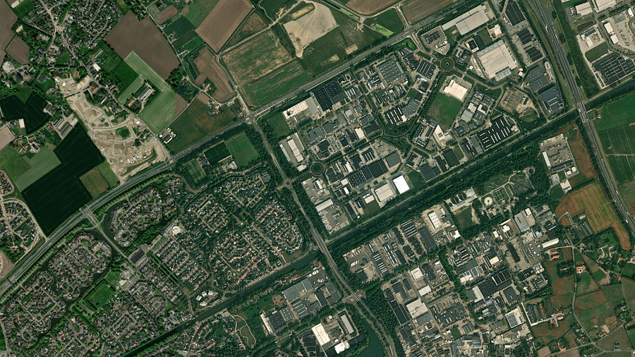 Zona de parcare pentru camioane Tullemans Services în Weert