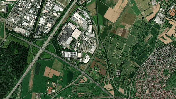 Area di parcheggio per autocarri Bosch Karlsruhe