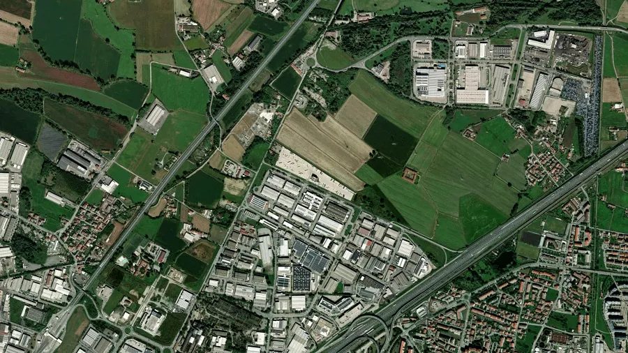 Parking dla ciężarówek Graglia SRL w Settimo Torinese