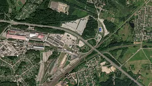 Parkareal KT VALDA Truck Stop in Kaunas