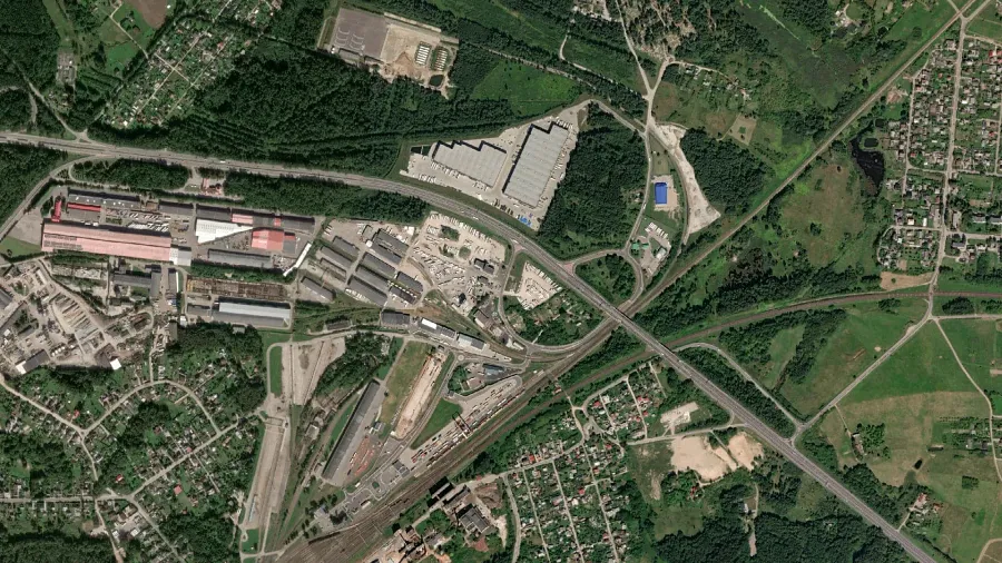 Parkareal KT VALDA Truck Stop in Kaunas