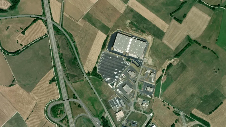 Truck parking lot Kimmel in Thal-Drulingen