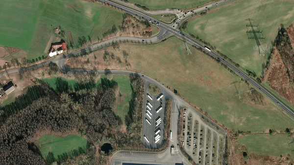 Area di parcheggio per autocarri Metro Logistics Altlandsberg
