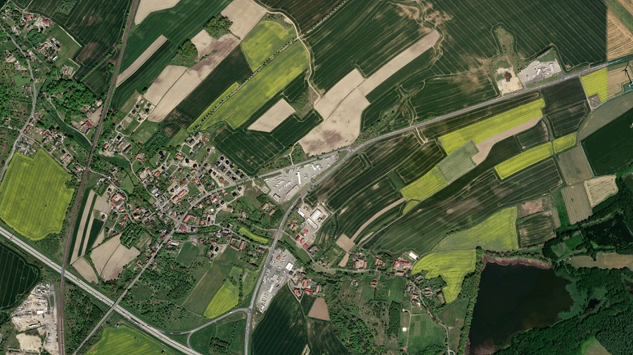 Tehergépkocsik parkolója MK Myjnia TIR in Zgorzelec (Gmina)